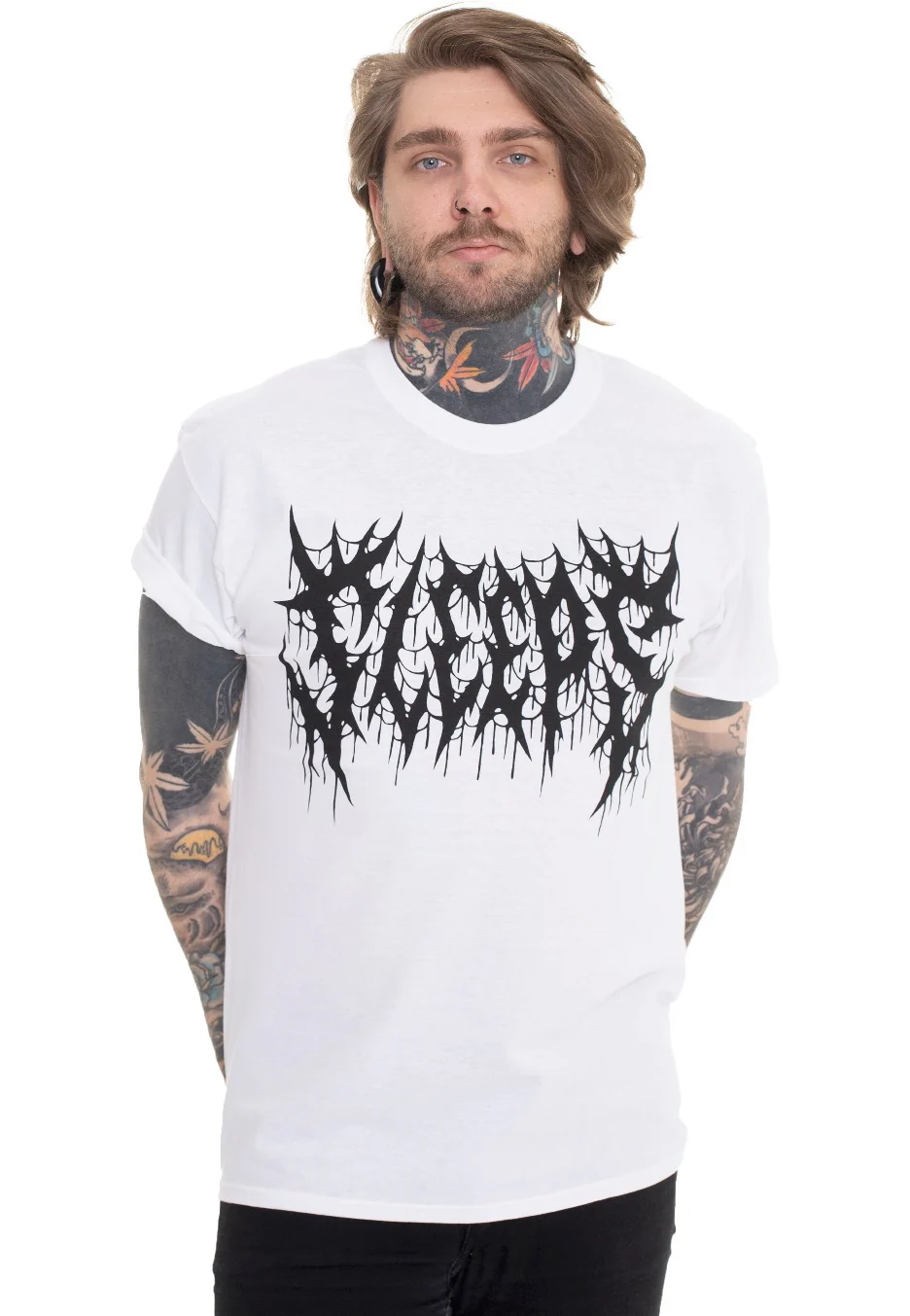 While She Sleeps - Web White - T-Shirt - Image 3