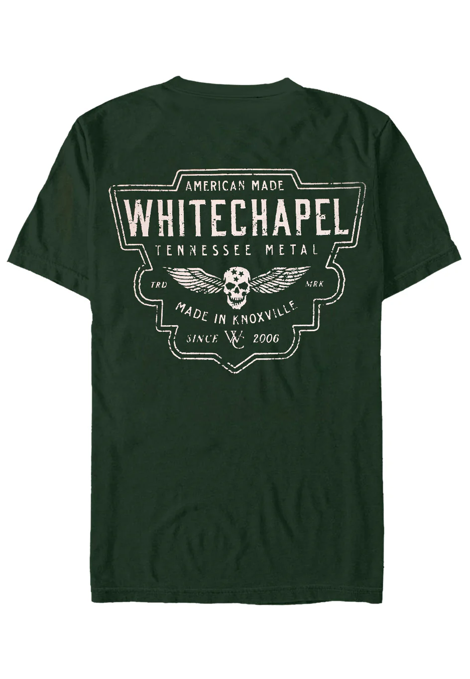 Whitechapel - Black Label Forest Green - T-Shirt - Image 2