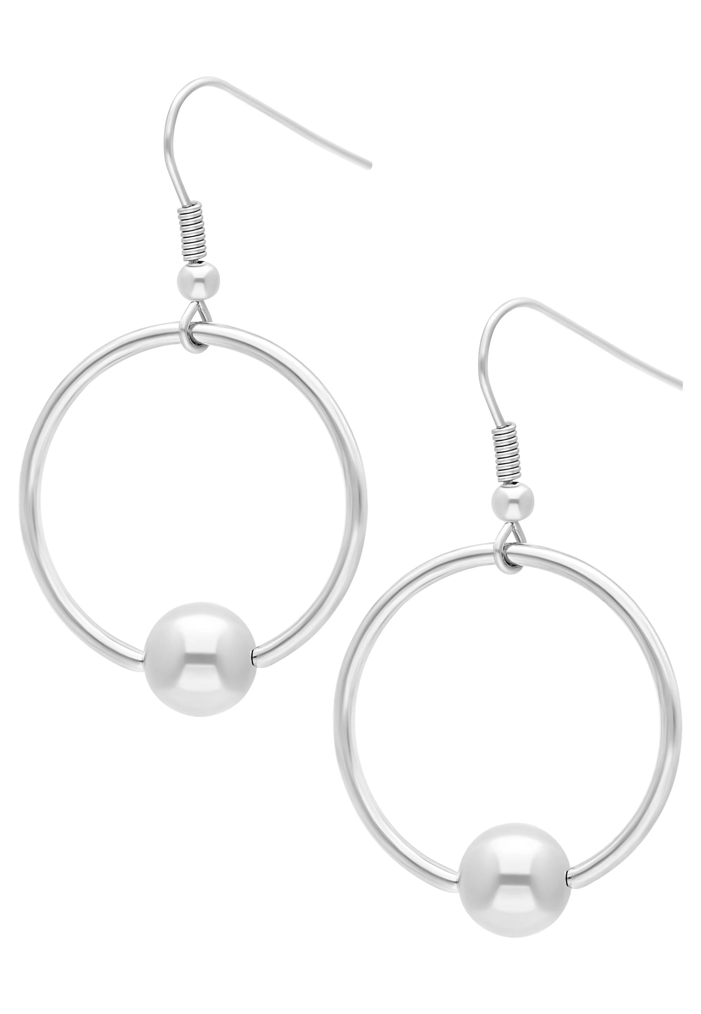 Wildcat - Big O-Ring Silver - Earrings - Image 2