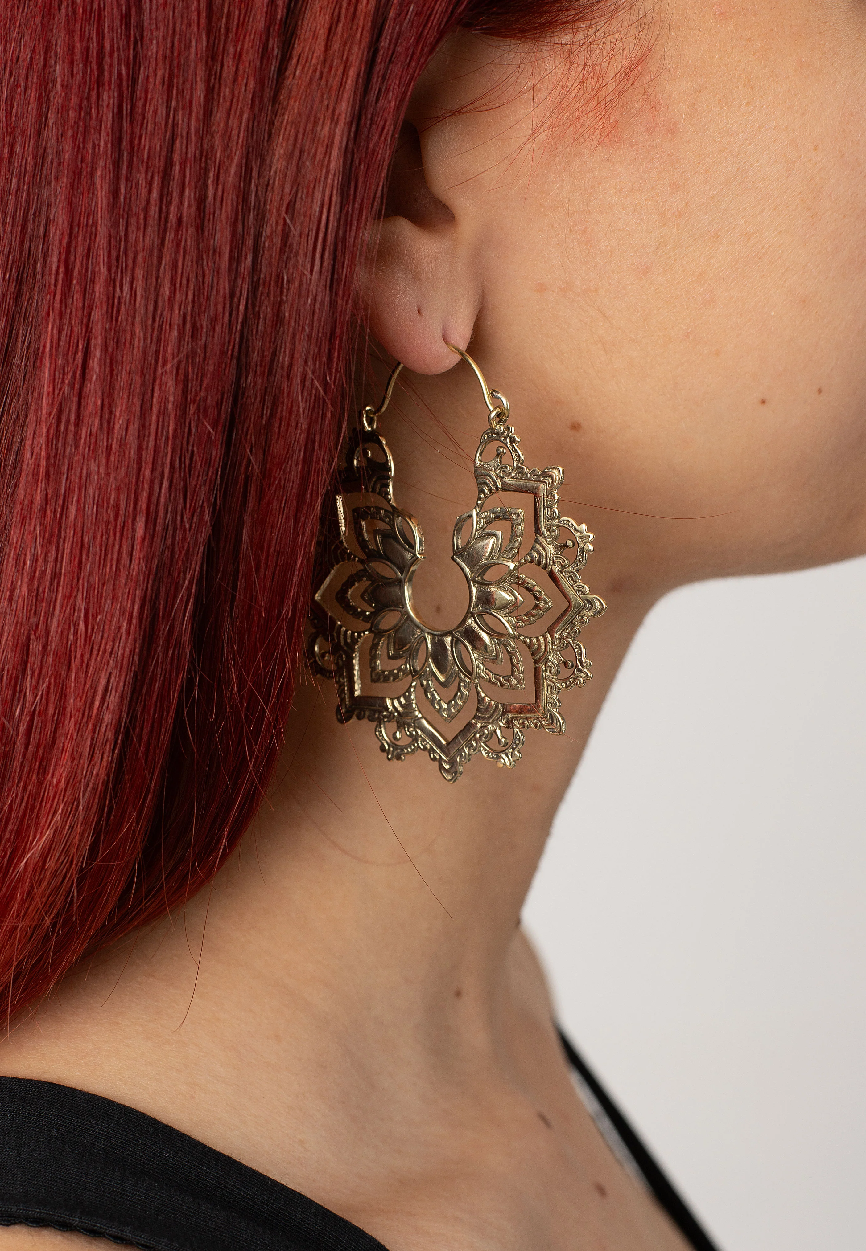 Wildcat - Golden Sunburst - Earrings - Image 2