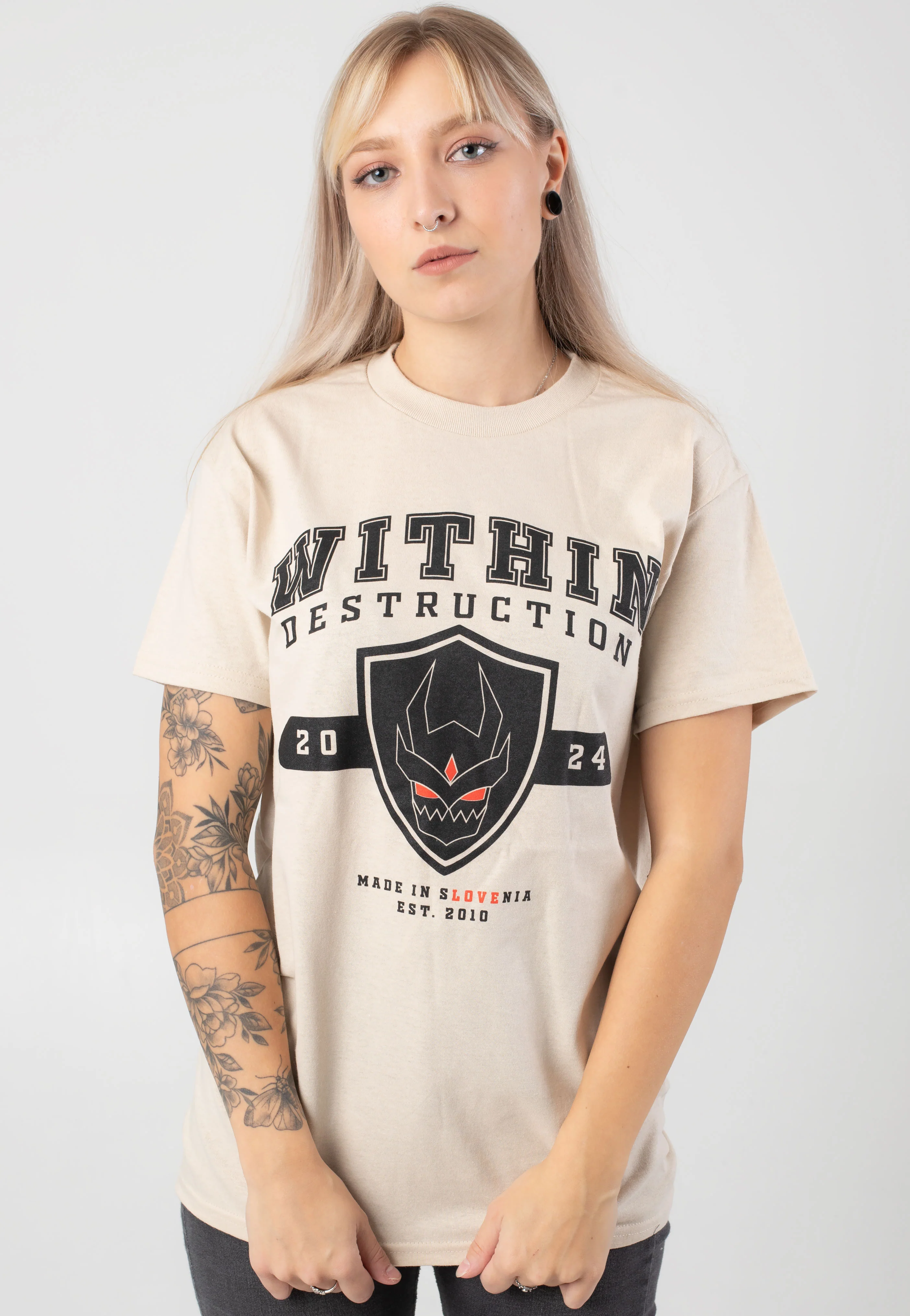 Within Destruction - College Sand - T-Shirt - Image 5