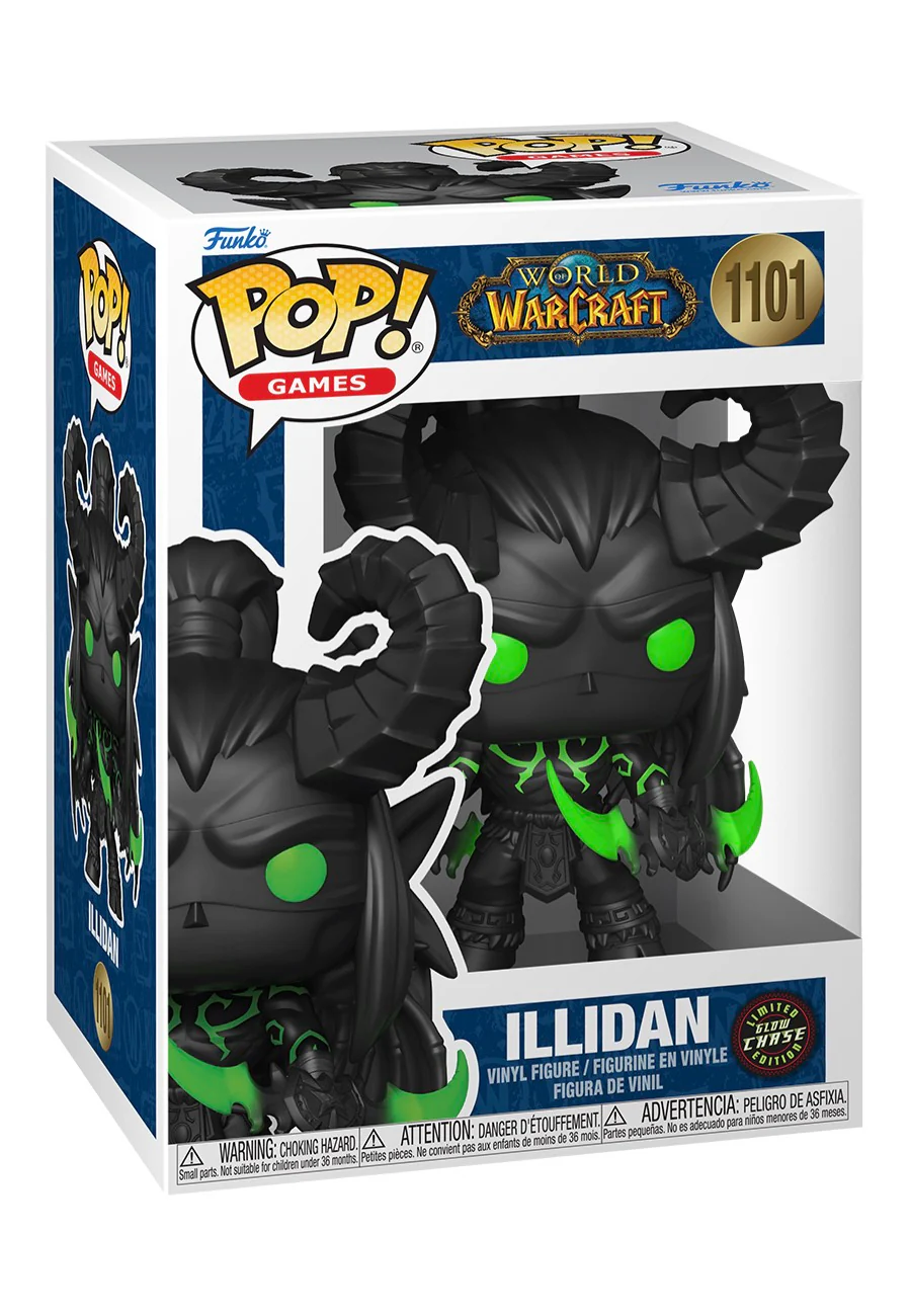 World Of Warcraft - Illidan w/ Chase POP! Vinyl - Funko Pop - Image 2