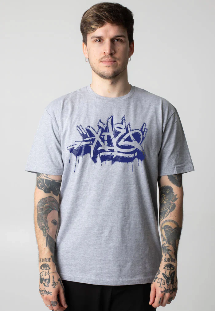 Xile - Graffiti Sportsgrey - T-Shirt