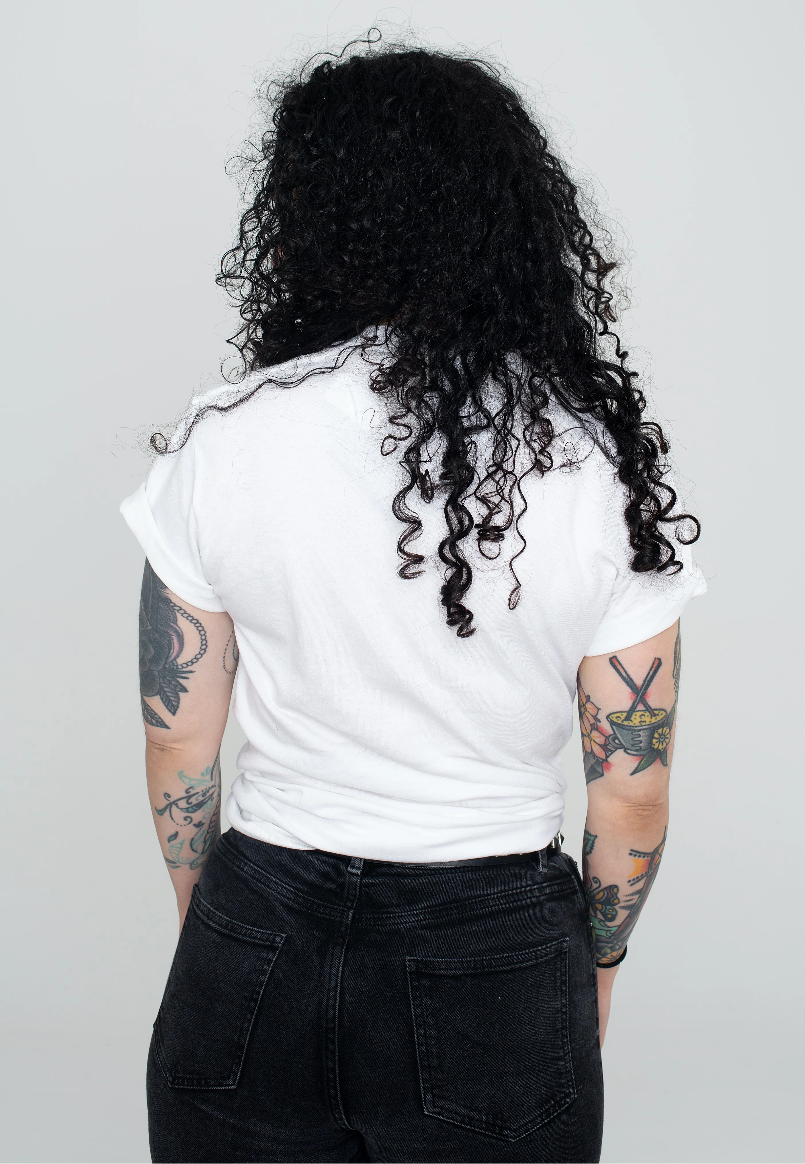 Yours Truly - YT Logo White - T-Shirt - Image 6