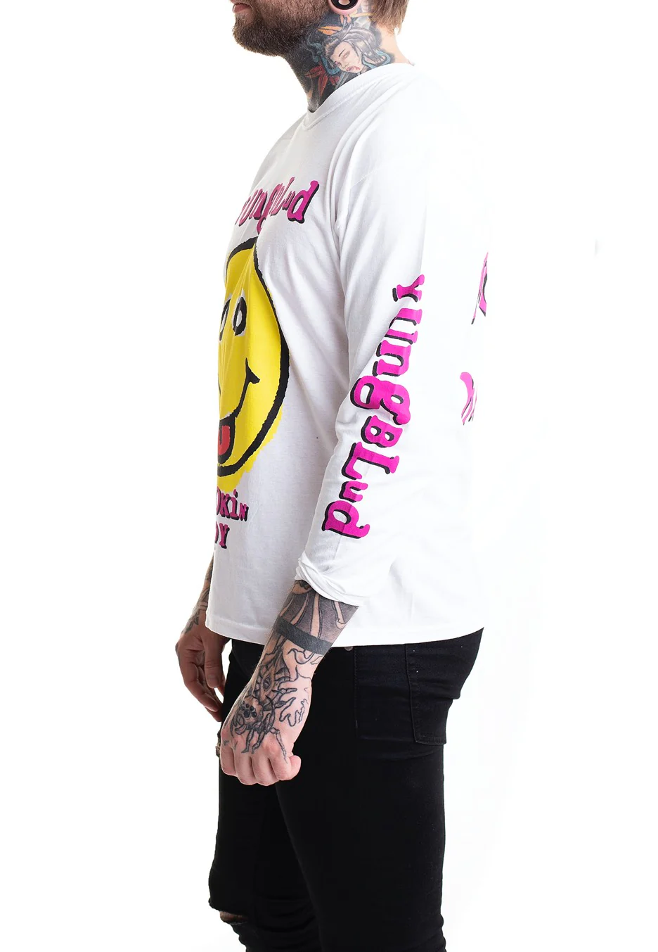 Yungblud - Raver Smile White - Longsleeve - Image 2